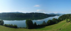 Archiv Foto Webcam Wallersee: Blick auf Neumarkt die Ostbucht 07:00