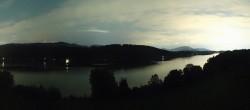 Archiv Foto Webcam Wallersee: Blick auf Neumarkt die Ostbucht 23:00