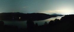 Archiv Foto Webcam Wallersee: Blick auf Neumarkt die Ostbucht 01:00