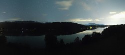 Archiv Foto Webcam Wallersee: Blick auf Neumarkt die Ostbucht 23:00