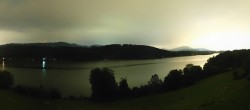 Archiv Foto Webcam Wallersee: Blick auf Neumarkt die Ostbucht 23:00