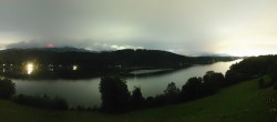 Archiv Foto Webcam Wallersee: Blick auf Neumarkt die Ostbucht 23:00