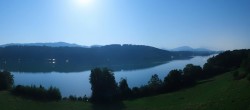 Archiv Foto Webcam Wallersee: Blick auf Neumarkt die Ostbucht 23:00
