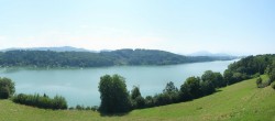 Archiv Foto Webcam Wallersee: Blick auf Neumarkt die Ostbucht 11:00