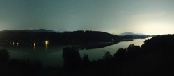 Archiv Foto Webcam Wallersee: Blick auf Neumarkt die Ostbucht 23:00