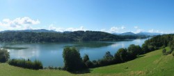 Archiv Foto Webcam Wallersee: Blick auf Neumarkt die Ostbucht 10:00