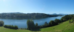 Archiv Foto Webcam Wallersee: Blick auf Neumarkt die Ostbucht 09:00