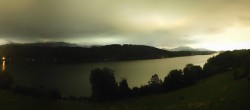 Archiv Foto Webcam Wallersee: Blick auf Neumarkt die Ostbucht 23:00