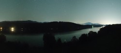 Archiv Foto Webcam Wallersee: Blick auf Neumarkt die Ostbucht 23:00