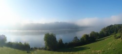 Archiv Foto Webcam Wallersee: Blick auf Neumarkt die Ostbucht 08:00