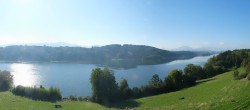 Archiv Foto Webcam Wallersee: Blick auf Neumarkt die Ostbucht 09:00