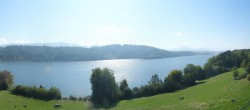 Archiv Foto Webcam Wallersee: Blick auf Neumarkt die Ostbucht 11:00