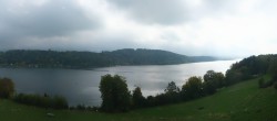 Archiv Foto Webcam Wallersee: Blick auf Neumarkt die Ostbucht 13:00