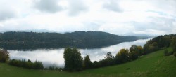 Archiv Foto Webcam Wallersee: Blick auf Neumarkt die Ostbucht 11:00