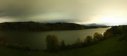 Archiv Foto Webcam Wallersee: Blick auf Neumarkt die Ostbucht 23:00