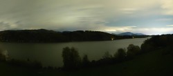 Archiv Foto Webcam Wallersee: Blick auf Neumarkt die Ostbucht 01:00