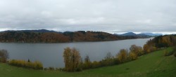 Archiv Foto Webcam Wallersee: Blick auf Neumarkt die Ostbucht 09:00