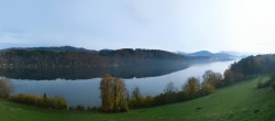 Archiv Foto Webcam Wallersee: Blick auf Neumarkt die Ostbucht 23:00