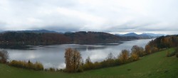 Archiv Foto Webcam Wallersee: Blick auf Neumarkt die Ostbucht 07:00
