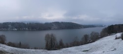 Archiv Foto Webcam Wallersee: Blick auf Neumarkt die Ostbucht 15:00