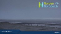 Archiv Foto Webcam Strand Norddeich 08:00