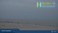 Archiv Foto Webcam Strand Norddeich 16:00