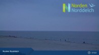 Archiv Foto Webcam Strand Norddeich 18:00