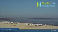 Archiv Foto Webcam Strand Norddeich 08:00