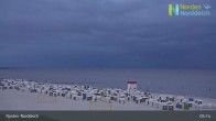 Archiv Foto Webcam Strand Norddeich 04:00