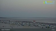 Archiv Foto Webcam Strand Norddeich 02:00