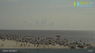Archiv Foto Webcam Strand Norddeich 16:00