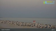 Archiv Foto Webcam Strand Norddeich 04:00