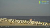 Archiv Foto Webcam Strand Norddeich 06:00