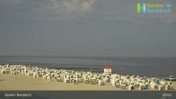 Archiv Foto Webcam Strand Norddeich 07:00