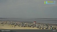 Archiv Foto Webcam Strand Norddeich 12:00
