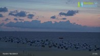 Archiv Foto Webcam Strand Norddeich 02:00