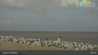 Archiv Foto Webcam Strand Norddeich 08:00