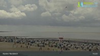 Archiv Foto Webcam Strand Norddeich 14:00