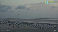 Archiv Foto Webcam Strand Norddeich 02:00