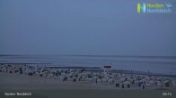 Archiv Foto Webcam Strand Norddeich 04:00
