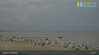 Archiv Foto Webcam Strand Norddeich 06:00