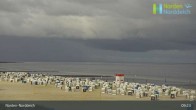 Archiv Foto Webcam Strand Norddeich 08:00