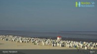 Archiv Foto Webcam Strand Norddeich 09:00