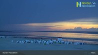 Archiv Foto Webcam Strand Norddeich 02:00