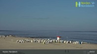 Archiv Foto Webcam Strand Norddeich 09:00