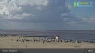 Archiv Foto Webcam Strand Norddeich 12:00