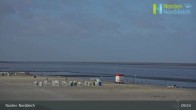 Archiv Foto Webcam Strand Norddeich 09:00