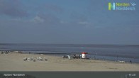Archiv Foto Webcam Strand Norddeich 10:00