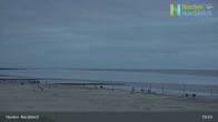Archiv Foto Webcam Strand Norddeich 18:00