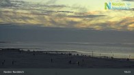 Archiv Foto Webcam Strand Norddeich 00:00